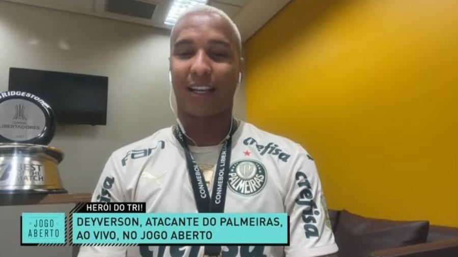 Deyverson diz que não bateria pênalti em final da Libertadores - Reprodução/Band