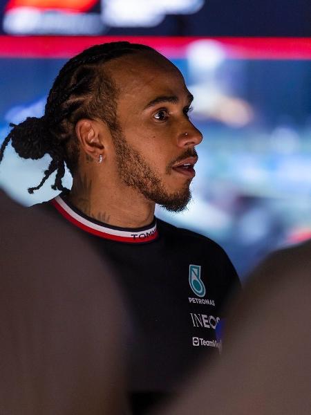 Lewis Hamilton depois do GP do Bahrein, que abriu o Mundial 2023 - Sam Bloxham/Mercedes