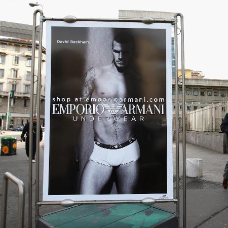 Campanha publicitária de 2009 com David Beckham de cueca