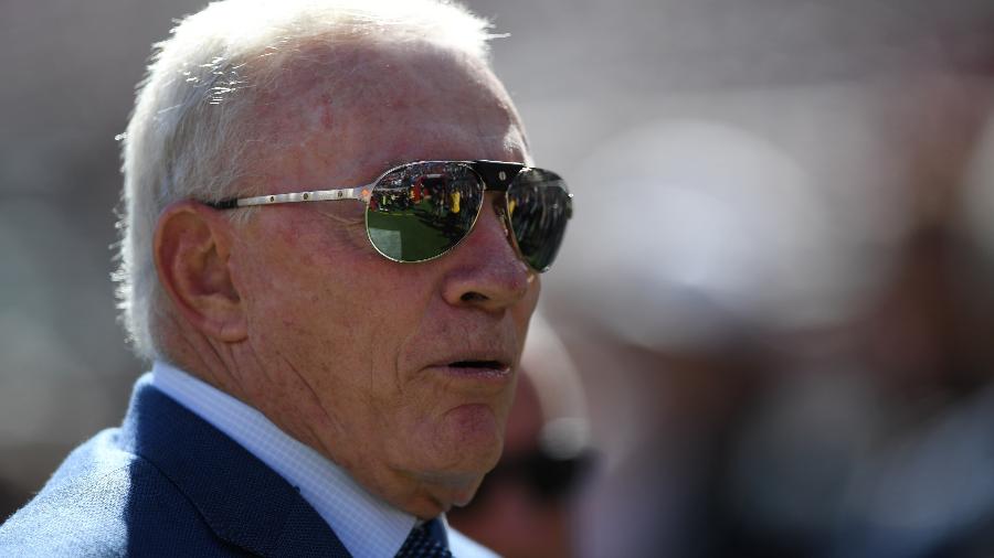 Jerry Jones, dono do Dallas Cowboys, franquia da NFL - Thearon W. Henderson/Getty Images