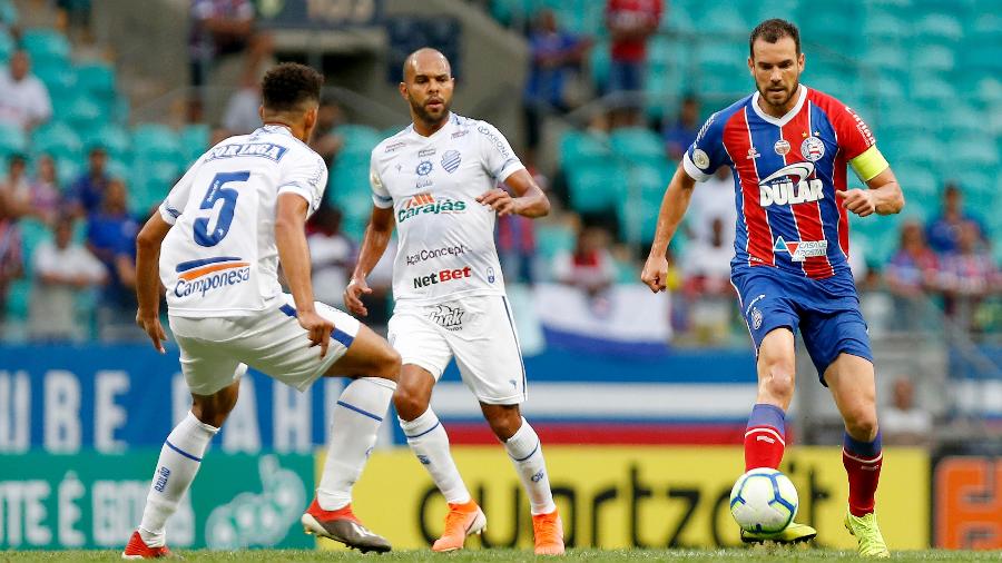 CSA volta a campo depois de ser derrotado pelo Bahia na Fonte Nova - Fotos: Felipe Oliveira / EC Bahia