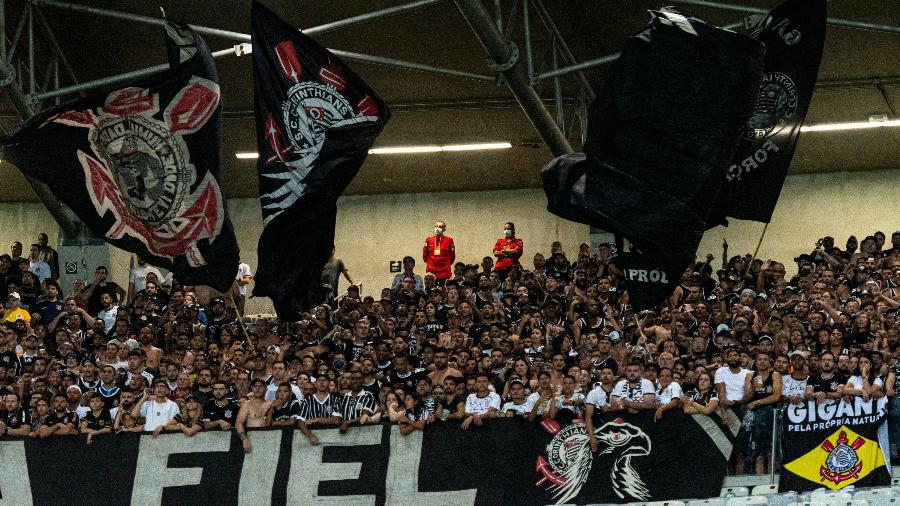 Bandeiras de mastro devem voltar aos estádios paulistas após proibição de 26 anos - Alessandra Torres/AGIF