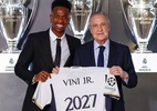 Vinícius Jr renova contrato com o Real Madrid até 2027 - Divulgação/Real Madrid