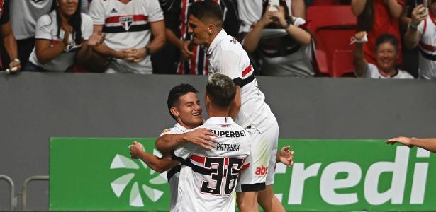 Equilíbrio no São Paulo com James e sem pontas, avalia Arnaldo