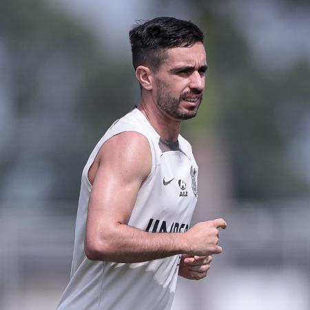 Igor Coronado, do Corinthians, durante treino no CT Joaquim Grava - Rodrigo Coca/Ag. Corinthians