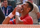 Como o supercampeão Djokovic se surpreendeu com a emoção de ganhar um ouro - CARL DE SOUZA/AFP