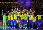 É hexa! Brasil bate Argentina em final histórica e conquista Copa de Futsal - Alex Caparros - FIFA/FIFA via Getty Images