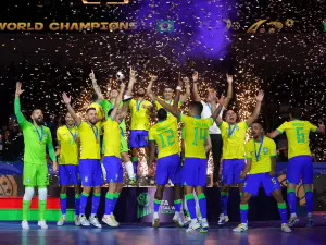 Título mundial do Brasil dá à Globo a maior audiência com futsal em 19 anos