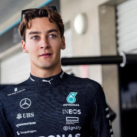 George Russell, da Mercedes