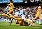 Inglês: Manchester City cede empate duas vezes ao Brighton e mantém má fase