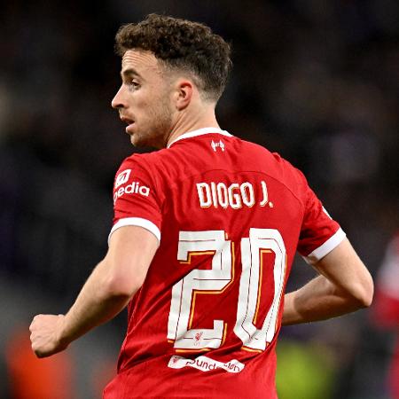 Diogo Jota atuava com o número 20 no Liverpool - Andrew Powell/Liverpool FC via Getty Images