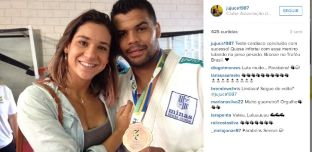 Joanna Maranhão e Luciano Correa namoram