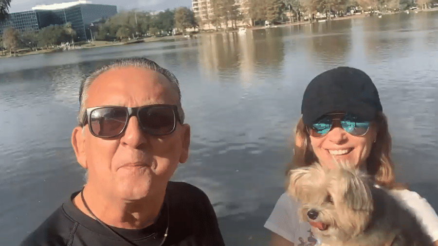 Galvão Bueno e a mulher Desirée anunciam recuperação após teste positivo para coronavírus - Reprodução/Instagram