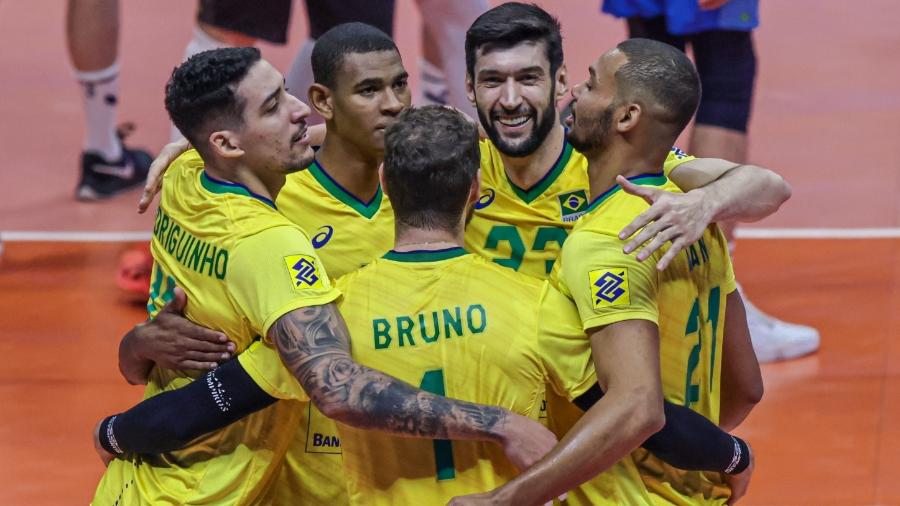 Brasil enfrenta a Eslovênia pela Liga das Nações de Vôlei - Wander Roberto/Inovafoto/CBV