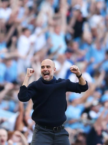 Pep Guardiola comanda o Manchester City