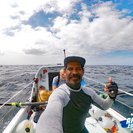 Patrice Maciel atravessou o Oceano Atlântico remando duas vezes