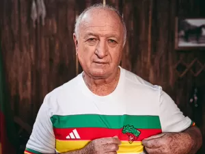 Com Felipão, Adidas lança camisa em homenagem ao Rio Grande do Sul