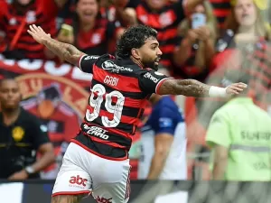 Gabigol marca e emociona, mas Flamengo empata com Vitória na última rodada