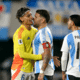 Argentina x Colômbia tem climão entre Messi e James e treta de palmeirense