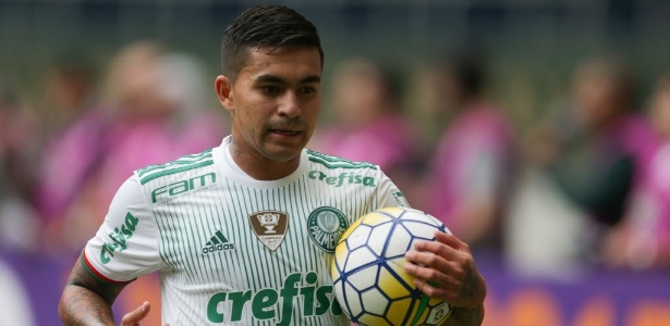 Dudu comemora gol Palmeiras - Danilo Verpa/Folhapress - Danilo Verpa/Folhapress