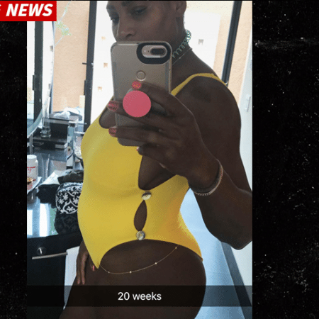 Serena Williams publica foto grávida - TMZ/Reprodução