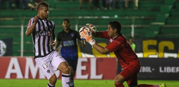 Rafael Moura fez o segundo gol a goleada do Atlético-MG sobre o Sport Boys, da Bolívia - Bruno Cantini/Clube Atlético Mineiro