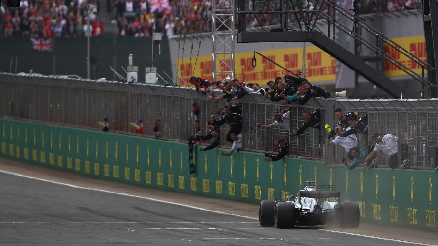 Lewis Hamilton é o maior vencedor do GP da Inglaterra - Clive Mason/Getty Images
