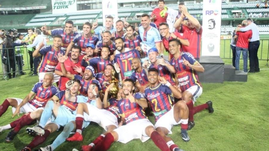 Toledo surpreendeu ao conquistar o 1º turno do Paranaense 2019 - Reprodução/Toledo Esporte Clube