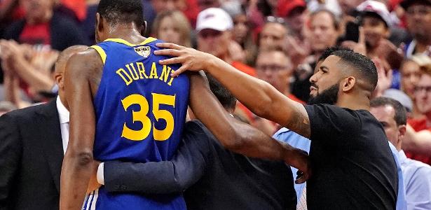 Finais da NBA | Drake se solidariza com Durant e escapa de crítica feita a torcedores