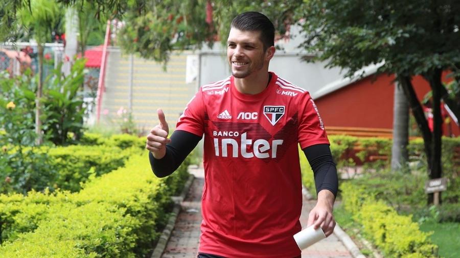 Tiago Volpi, goleiro do São Paulo - Rubens Chiri/saopaulofc.net