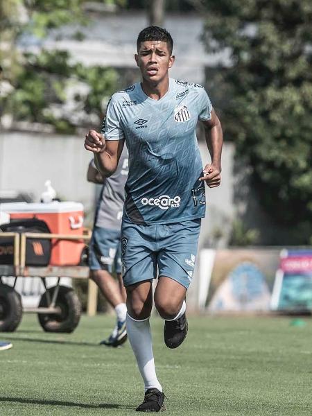 Lucas Barbosa, meia do Santos - Ivan Storti/Santos FC