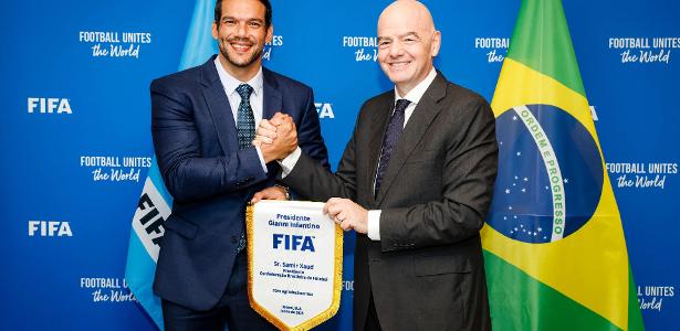 'Não vemos com bons olhos', diz presidente da CBF sobre plano de Infantino