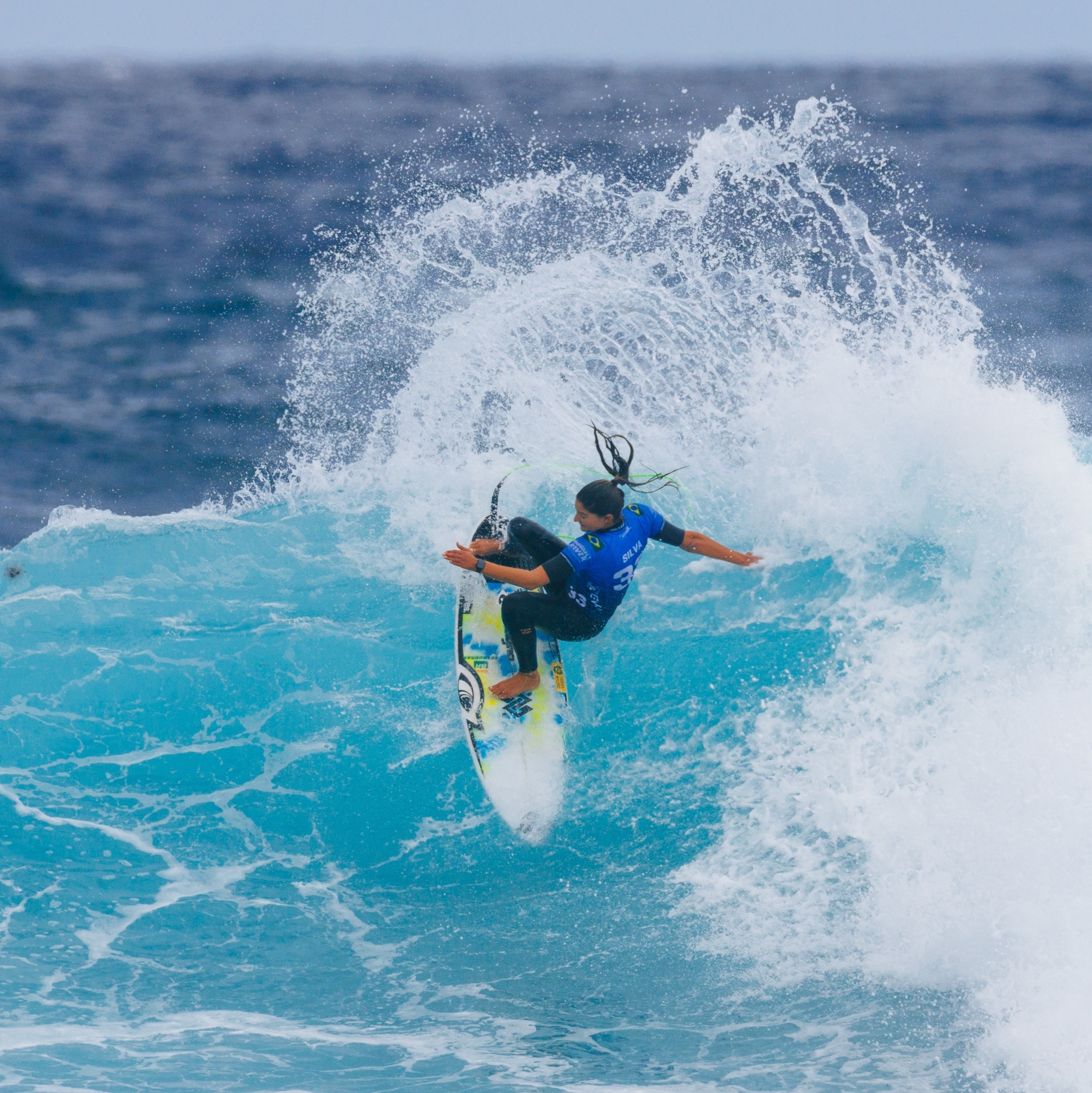 WSL: Luana Silva sofre virada no fim da bateria e é vice em