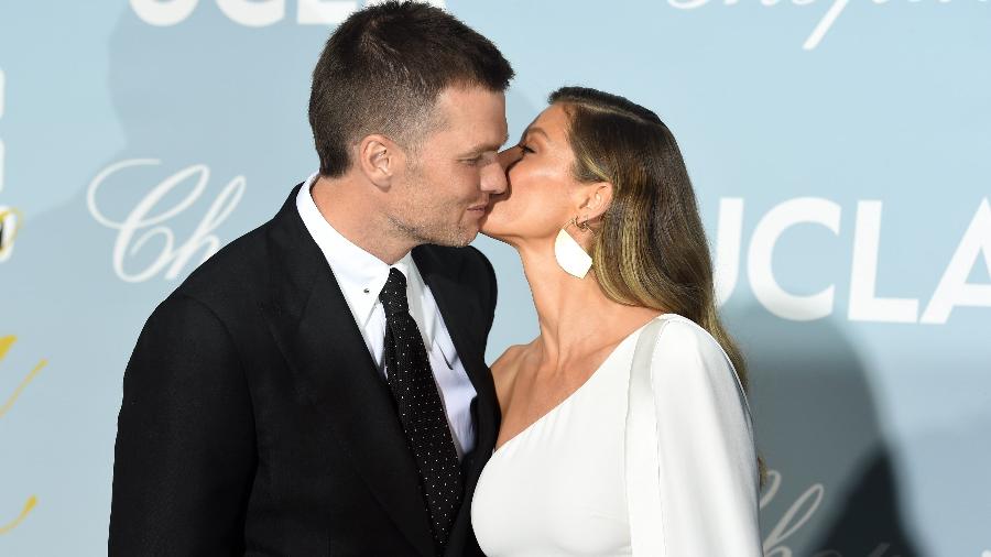 Tom Brady e Gisele Bündchen durante o Hollywood For Science Gala - Kevin Winter/Getty Images/AF