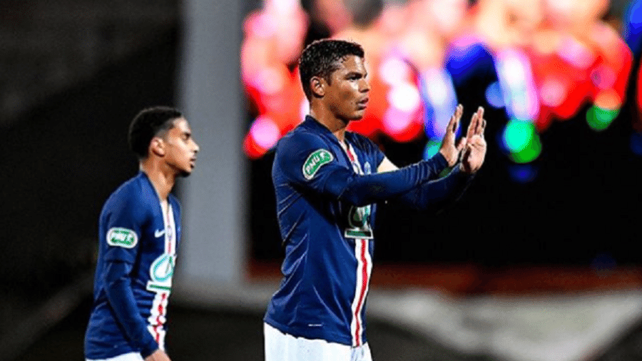 O zagueiro Thiago Silva, do PSG - Reprodução/Instagram