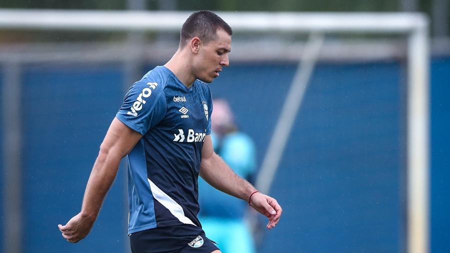 Argentino Diego Churín, ex-Cerro Porteño-ARG, foi contratado na semana passada - Lucas Uebel/Grêmio FBPA