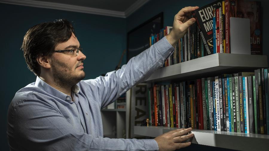 Jornalista Rodrigo Capelo, autor do livro "O futebol como ele é" - Divulgação/Editora Grande Área