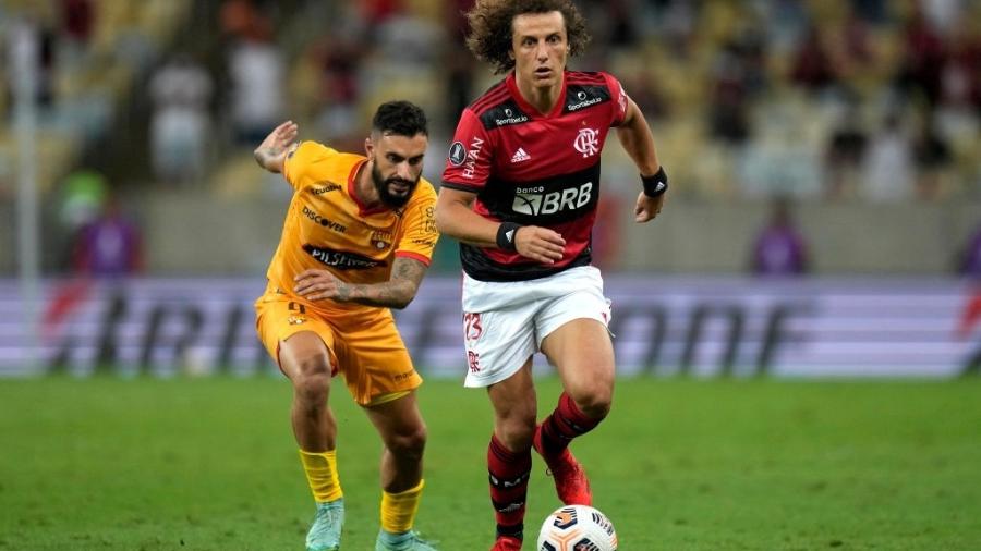 David Luiz estreia pelo Flamengo na Libertadores da América contra o Barcelona-EQU - GettyImages/ Pool / Equipe