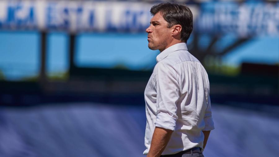 Alexander Medina, técnico do Talleres, na mira do Inter para 2022 - Divulgação/Talleres