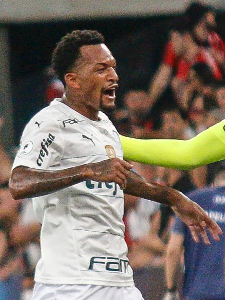Jailson marcou para o Palmeiras no jogo contra o Athletico-PR, válido pela ida da Recopa Sul-Americana - Gabriel Machado/AGIF