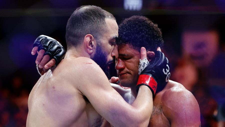 Gilbert Bruns, o Durinho, foi derrotado por Belal Muhammad em sua última luta, no UFC 288 - Sarah Stier/Getty Images