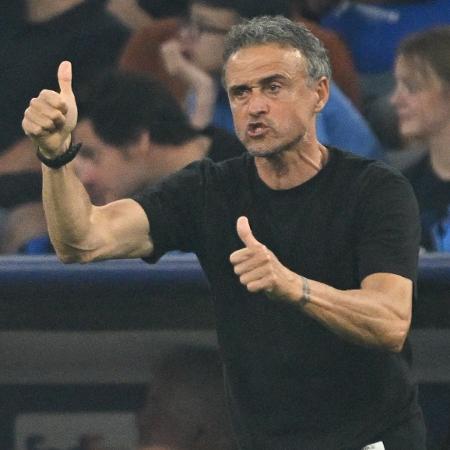 Luis Enrique, técnico do PSG - INA FASSBENDER / AFP