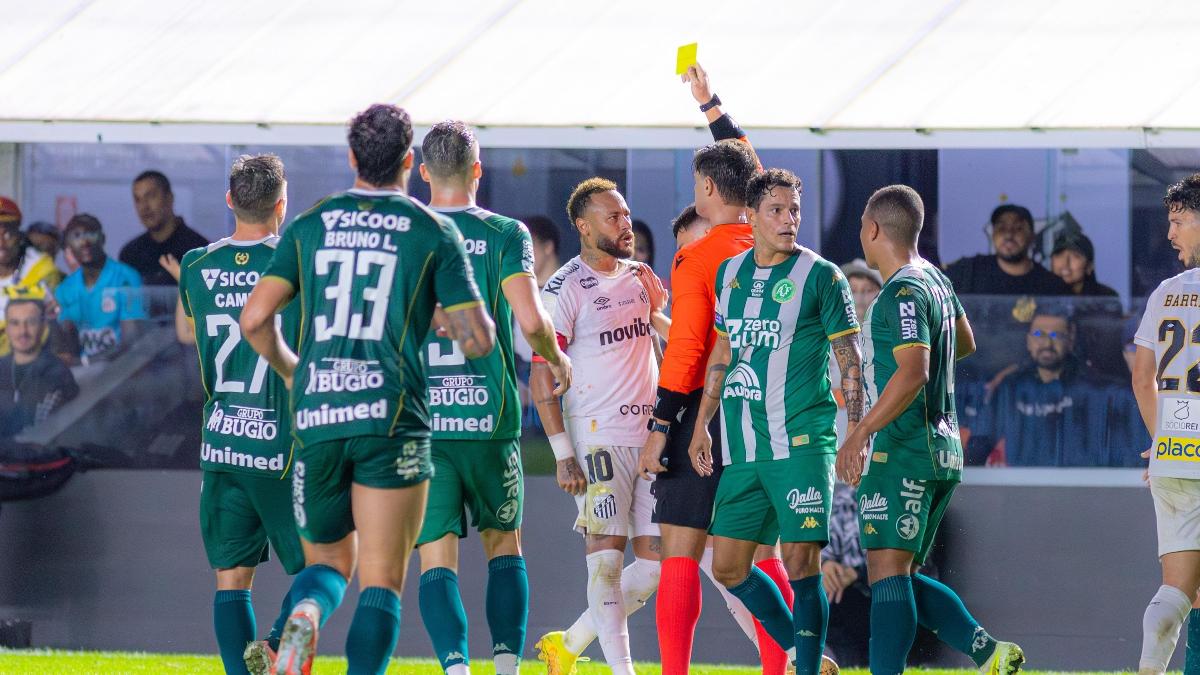 Neymar já acumula mais cartões em 2026 do que em toda a temporada passada