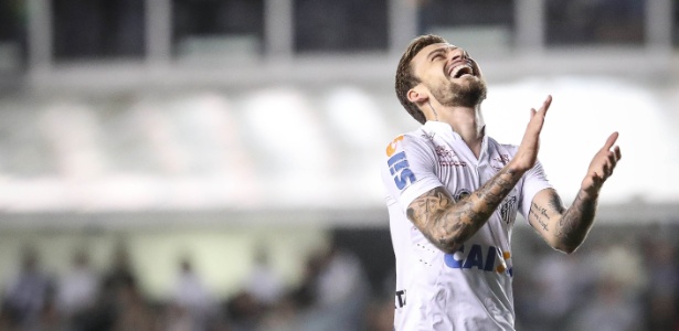 Lucas Lima está em processo de renovação com o Santos - Ricardo Nogueira/Folhapress