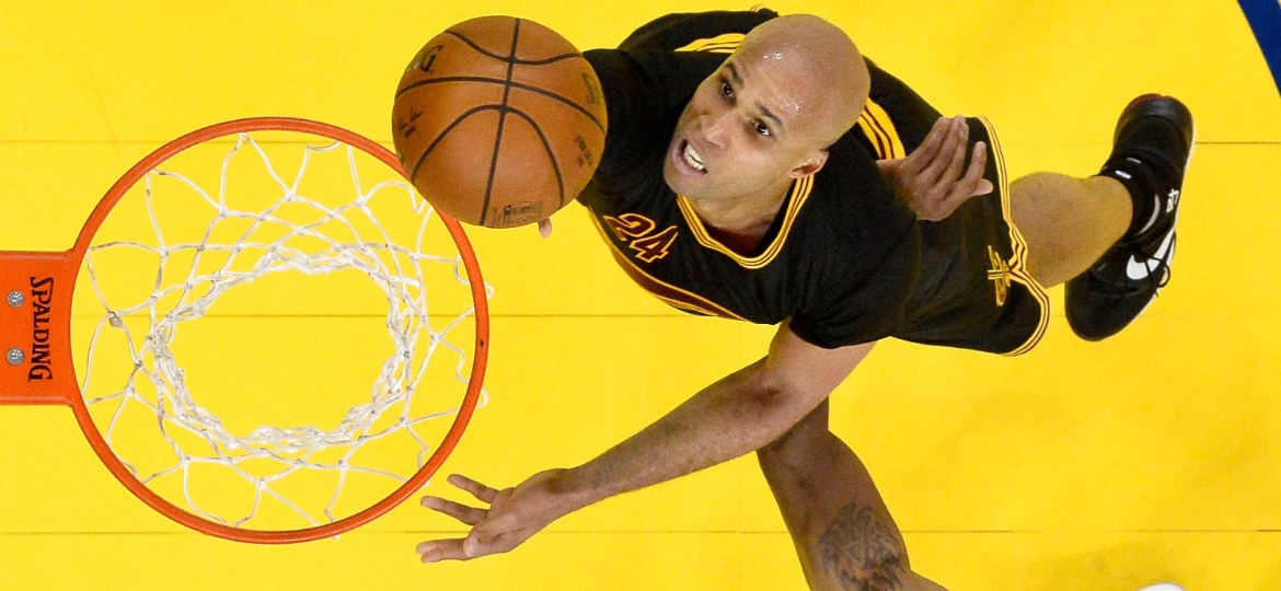 Richard Jefferson se sagrou campeão da NBA na temporada 2016 -  Pool/Getty Images