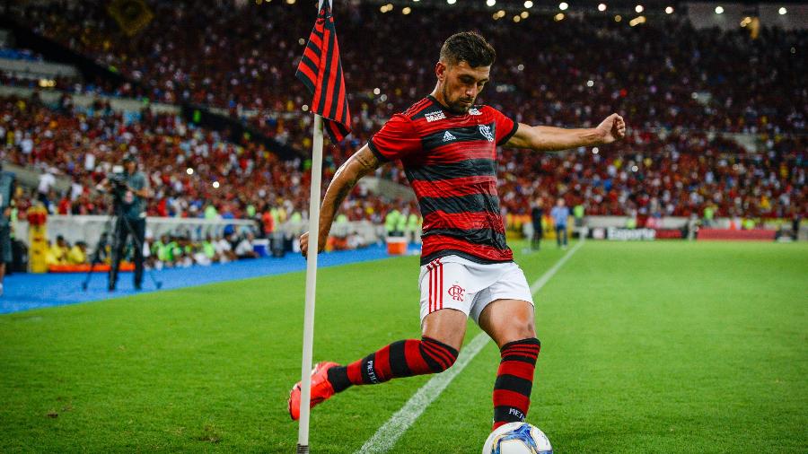 De Arrascaeta em ação pelo Flamengo - Alexandre Vidal/Flamengo