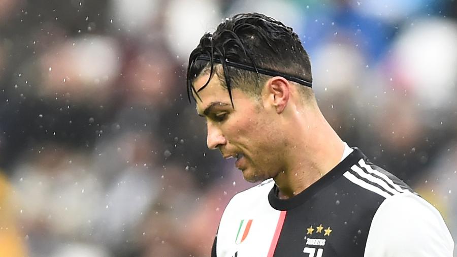 Cristiano Ronaldo disputa o Campeoanto Italiano pela Juventus. Torneio está ameaçado - Massimo Pinca/Reuters