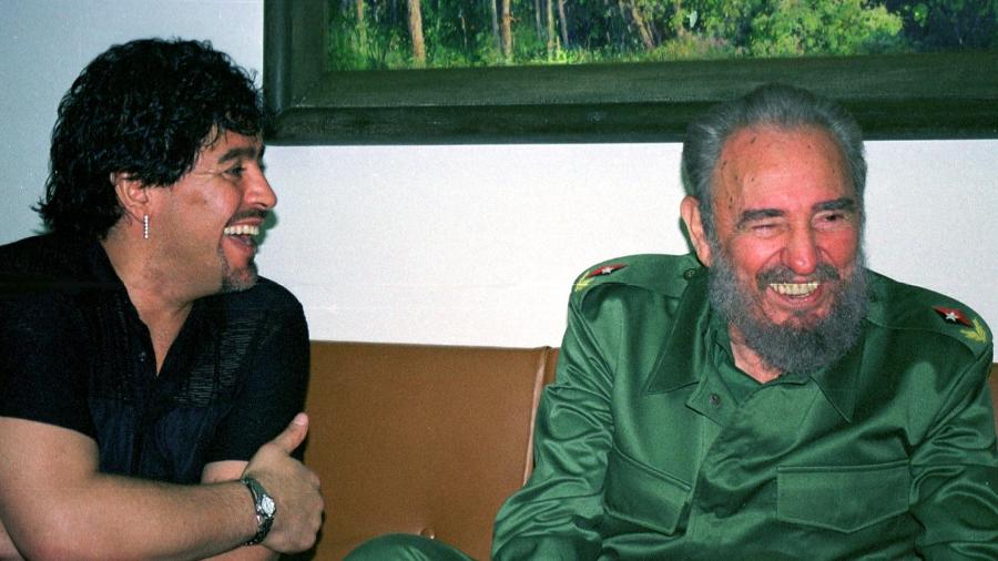 A carta de Fidel Castro foi fruto da amizade entre o ex-jogador e o político cubano  - REUTERS/REUTERS