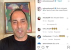 Edmundo posta vídeo emocionado para se despedir do Fox Sports