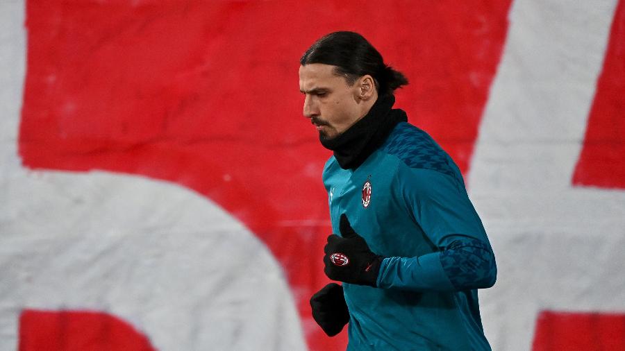 Ibrahimovic não jogou contra o Estrela Vermelho - ANDREJ ISAKOVIC/AFP
